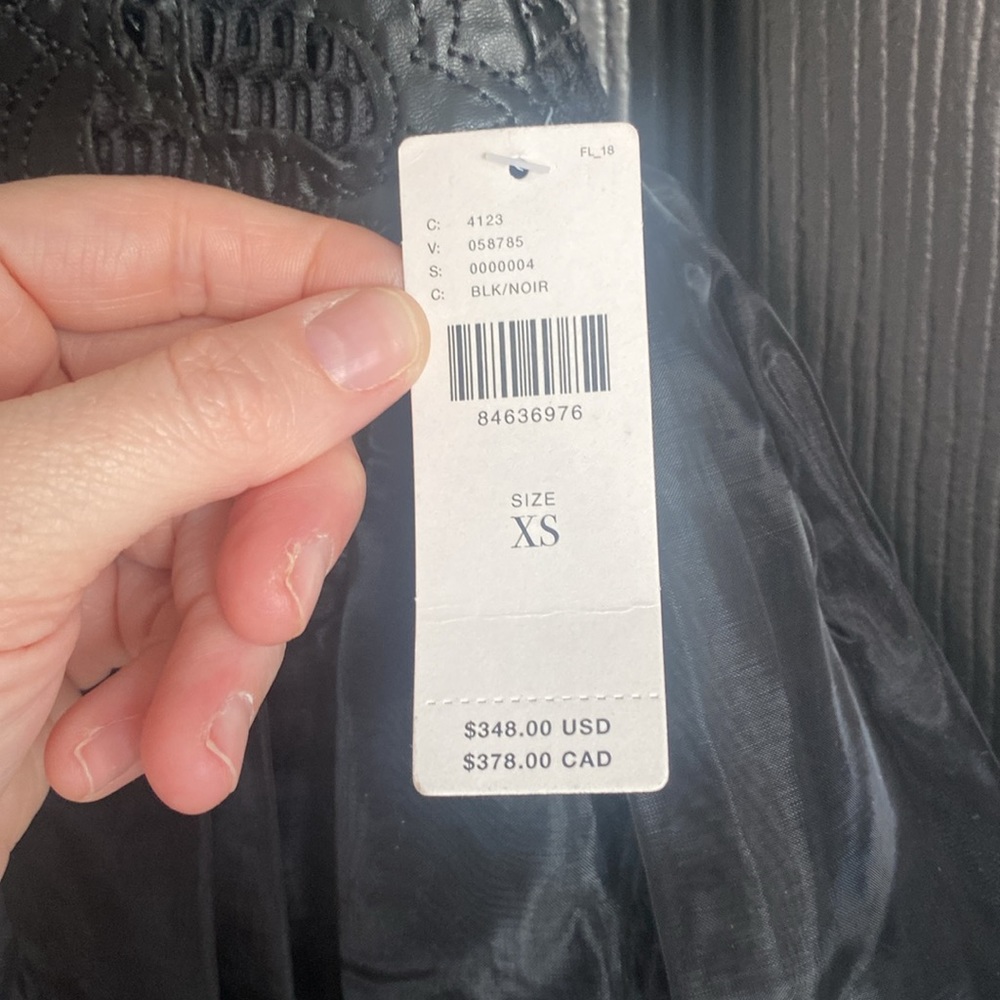 Anthropologie House of Perna Cassandra Trendy Street Black Skirt/Pants-Size XS - Picture 8 of 14